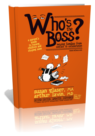 Who's The Boss? 3D view of book